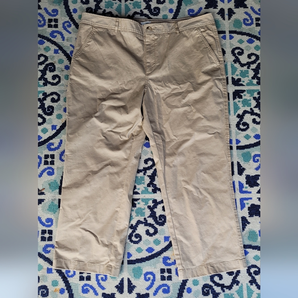NWT L.L.Bean khakis petite